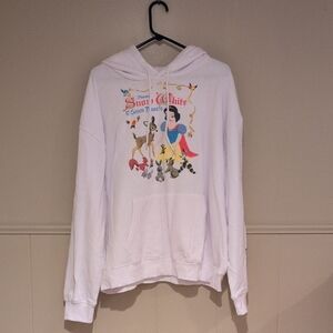 Disney White Snow White Graphic Sweater